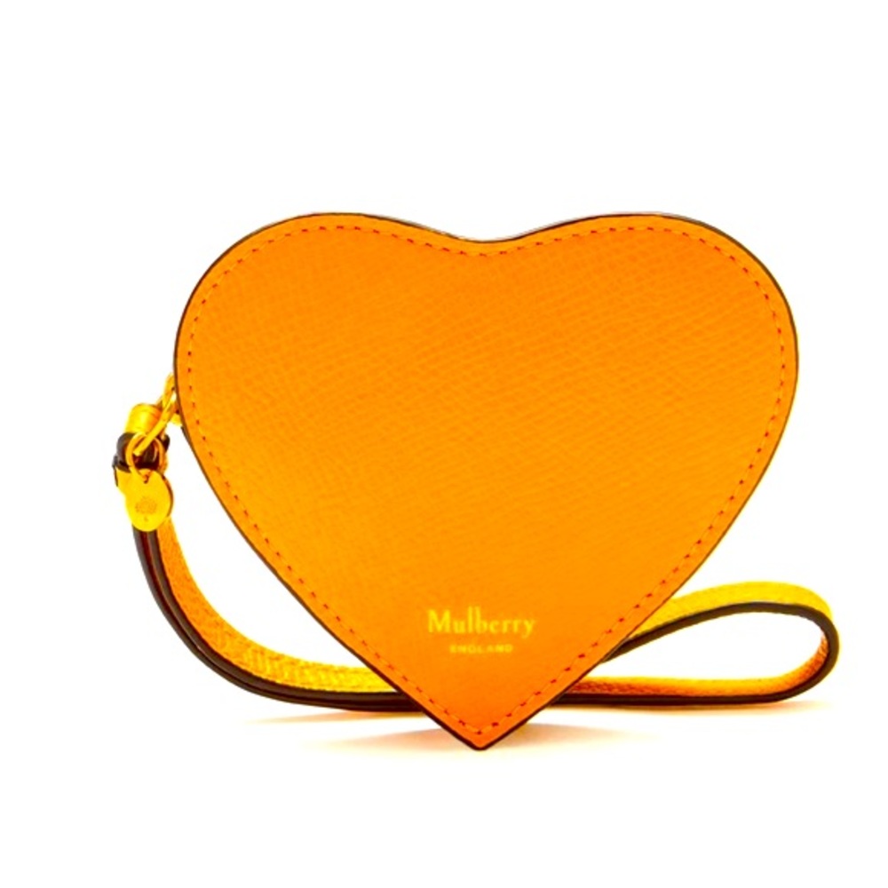 Brand New Mulberry Heart Coin Zip Purse (NWT)
